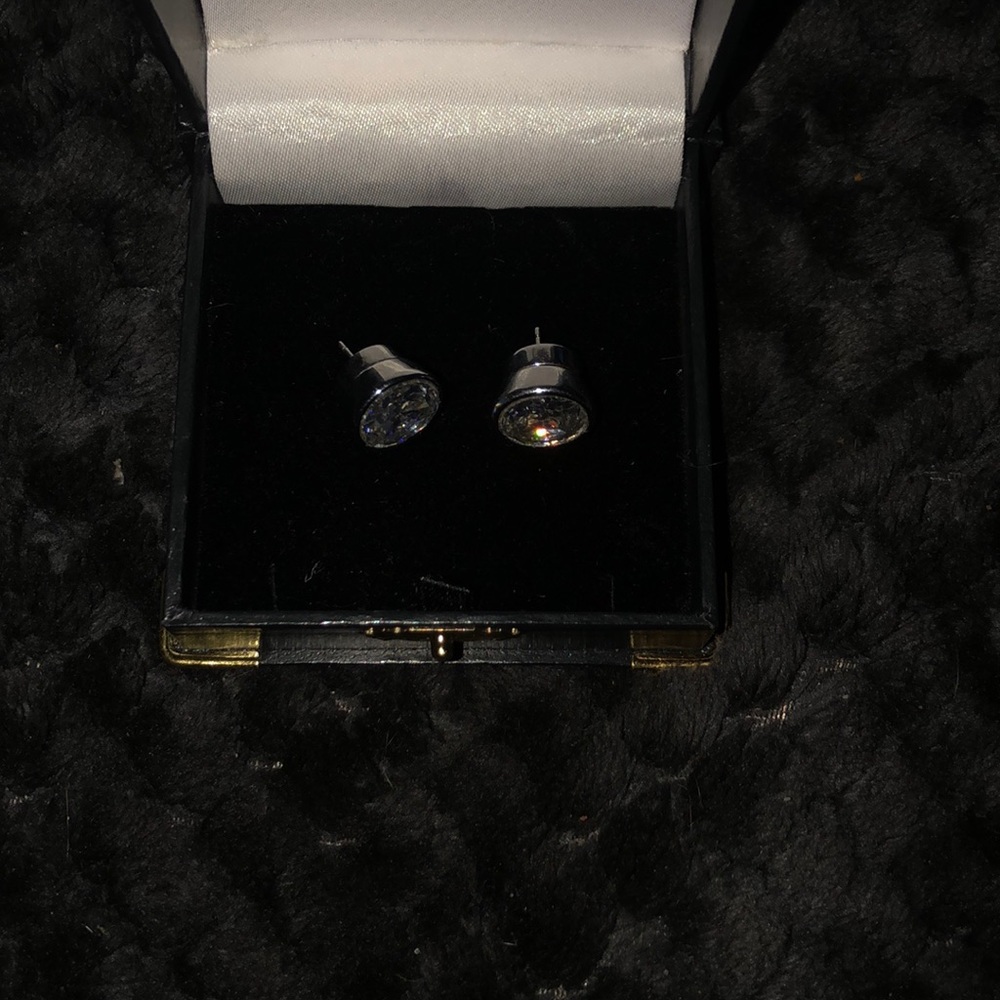 Michael Kors silver earrings